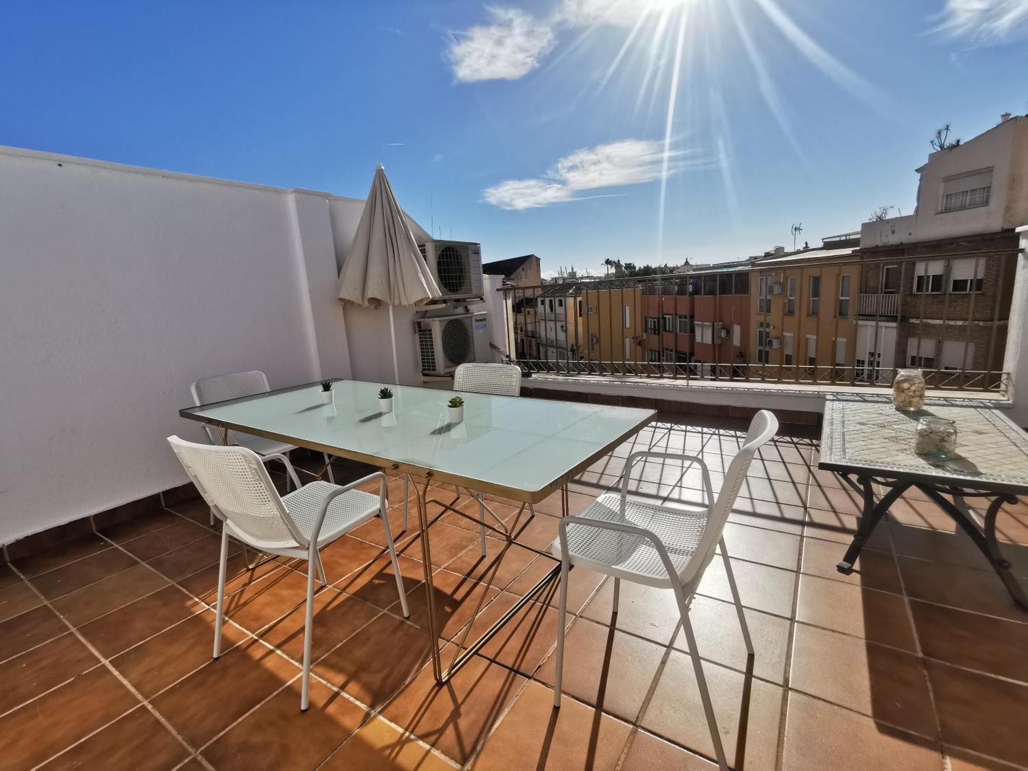 Atico Con Vistas Centro Historico / Terraza 40 M Apartment Malaga Exterior photo